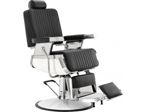 Fotel fryzjerski barberski hydrauliczny do salonu fryzjerskiego barber shop Heron Barberking w 24H Outlet - 2